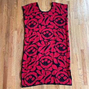 Embroidered Vintage Dress o/s